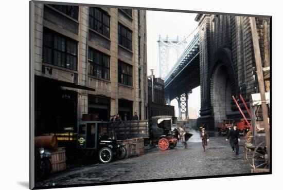 ONCE UPON A TIME IN AMERICA, 1984 directed by SERGIO LEONE (photo)-null-Mounted Photo