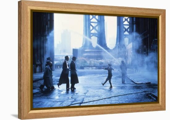 ONCE UPON A TIME IN AMERICA, 1984 directed by SERGIO LEONE (photo)-null-Framed Stretched Canvas