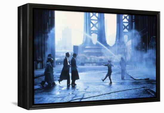 ONCE UPON A TIME IN AMERICA, 1984 directed by SERGIO LEONE (photo)-null-Framed Stretched Canvas