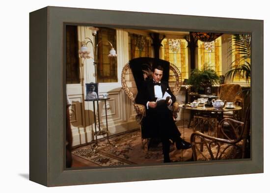 ONCE UPON A TIME IN AMERICA, 1984 directed by SERGIO LEONE Robert by Niro (photo)-null-Framed Stretched Canvas