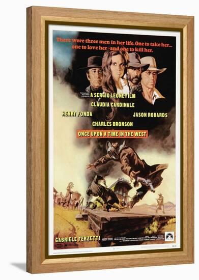 Once Upon a Time In the West, 1968, "C'era Una Volta Il West" Directed by Sergio Leone-null-Framed Premier Image Canvas