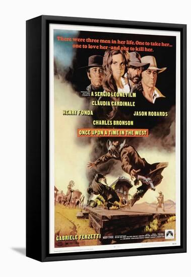 Once Upon a Time In the West, 1968, "C'era Una Volta Il West" Directed by Sergio Leone-null-Framed Premier Image Canvas