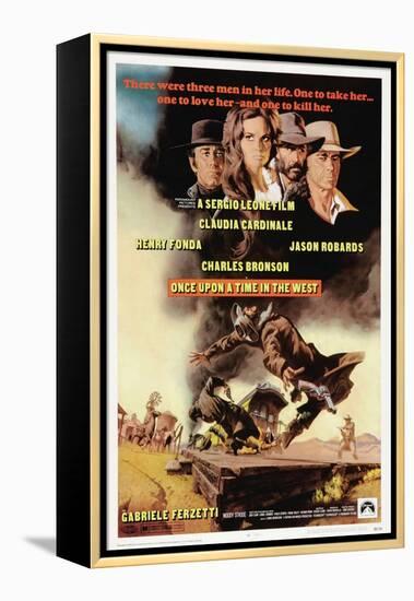 Once Upon a Time In the West, 1968, "C'era Una Volta Il West" Directed by Sergio Leone-null-Framed Premier Image Canvas