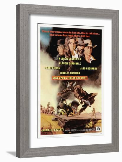 Once Upon a Time In the West, 1968, "C'era Una Volta Il West" Directed by Sergio Leone-null-Framed Giclee Print