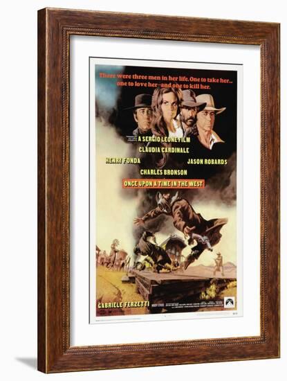 Once Upon a Time In the West, 1968, "C'era Una Volta Il West" Directed by Sergio Leone-null-Framed Giclee Print