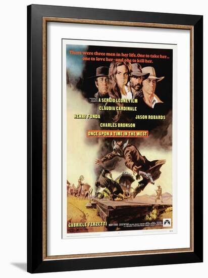 Once Upon a Time In the West, 1968, "C'era Una Volta Il West" Directed by Sergio Leone-null-Framed Giclee Print