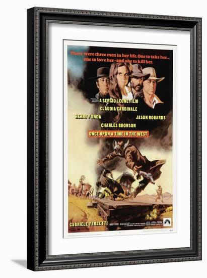 Once Upon a Time In the West, 1968, "C'era Una Volta Il West" Directed by Sergio Leone-null-Framed Giclee Print