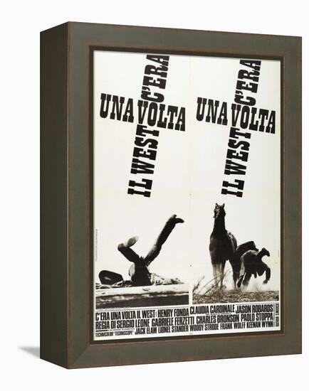 Once Upon a Time In the West, 1968, "C'era Una Volta Il West" Directed by Sergio Leone-null-Framed Premier Image Canvas