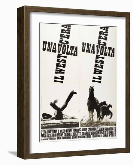 Once Upon a Time In the West, 1968, "C'era Una Volta Il West" Directed by Sergio Leone-null-Framed Giclee Print