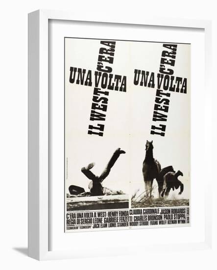 Once Upon a Time In the West, 1968, "C'era Una Volta Il West" Directed by Sergio Leone-null-Framed Giclee Print