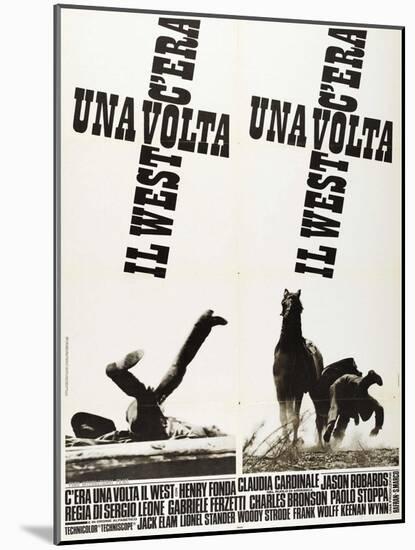 Once Upon a Time In the West, 1968, "C'era Una Volta Il West" Directed by Sergio Leone-null-Mounted Giclee Print