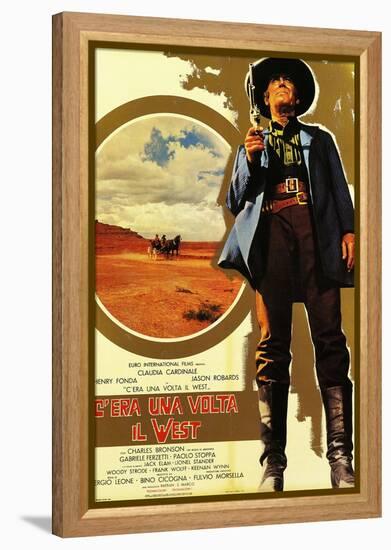 Once Upon a Time in the West, 1968 (C'Era Una Volta Il West)-null-Framed Premier Image Canvas