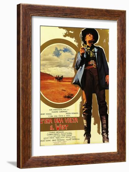 Once Upon a Time in the West, 1968 (C'Era Una Volta Il West)-null-Framed Giclee Print