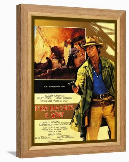 Once Upon a Time in the West, 1968 (C'Era Una Volta Il West)-null-Framed Premier Image Canvas