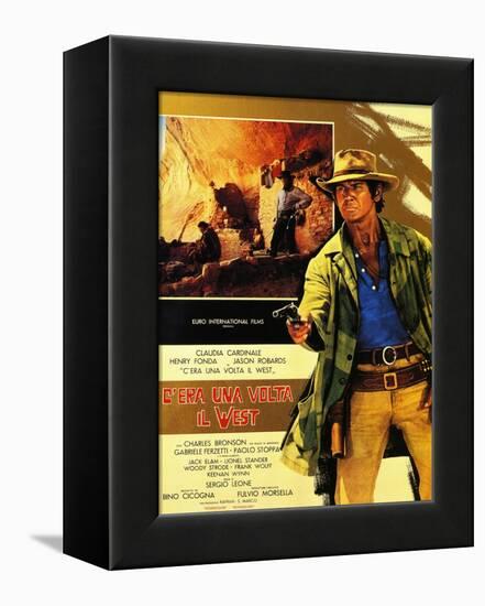 Once Upon a Time in the West, 1968 (C'Era Una Volta Il West)-null-Framed Premier Image Canvas