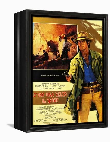 Once Upon a Time in the West, 1968 (C'Era Una Volta Il West)-null-Framed Premier Image Canvas