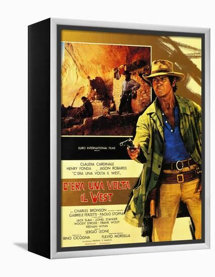 Once Upon a Time in the West, 1968 (C'Era Una Volta Il West)-null-Framed Premier Image Canvas