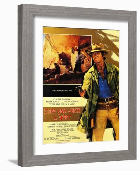 Once Upon a Time in the West, 1968 (C'Era Una Volta Il West)-null-Framed Giclee Print