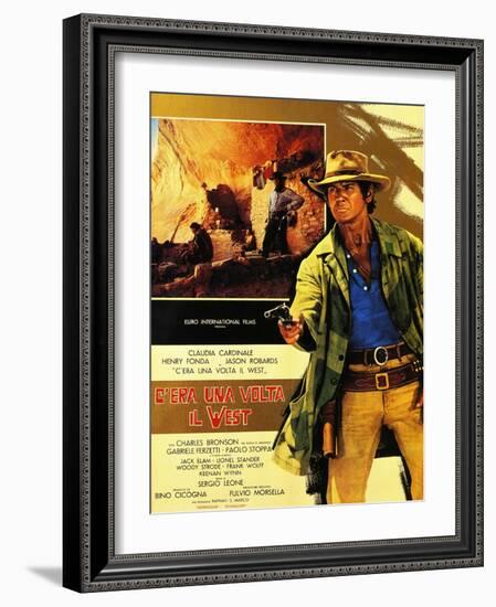 Once Upon a Time in the West, 1968 (C'Era Una Volta Il West)-null-Framed Giclee Print