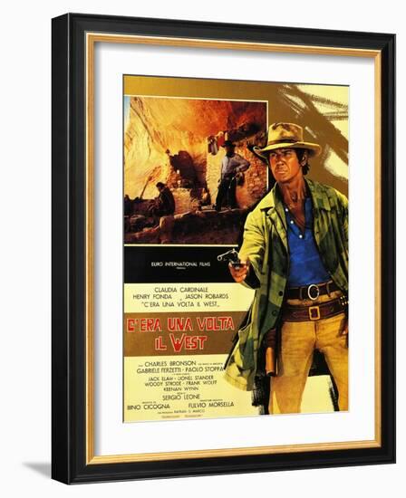 Once Upon a Time in the West, 1968 (C'Era Una Volta Il West)-null-Framed Giclee Print