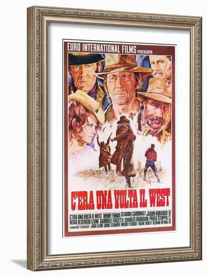 Once Upon a Time in the West, 1968-null-Framed Art Print