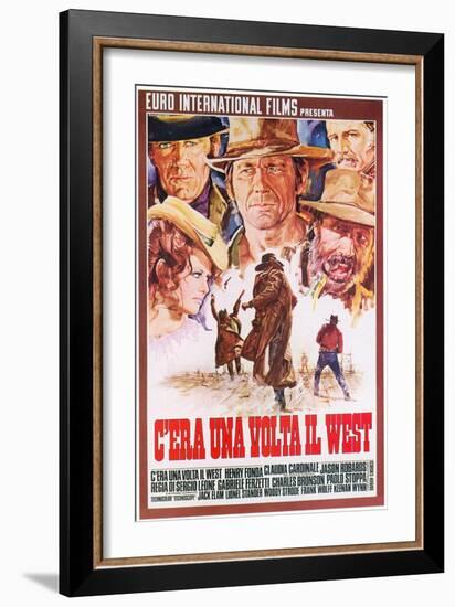 Once Upon a Time in the West, 1968-null-Framed Art Print