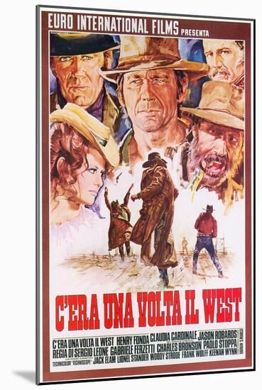 Once Upon a Time in the West, 1968-null-Mounted Art Print