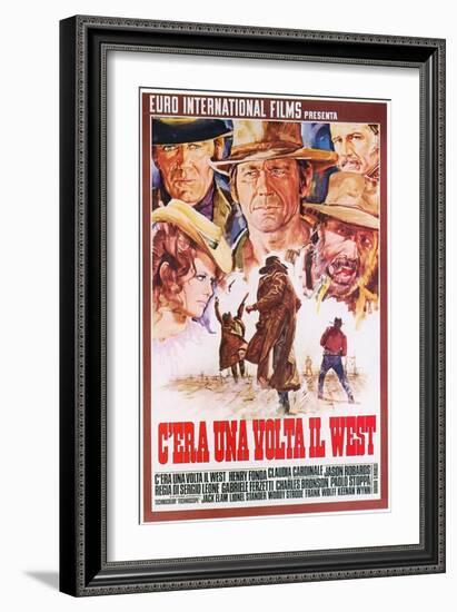 Once Upon a Time in the West, 1968-null-Framed Art Print