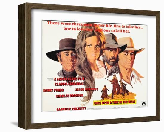 Once Upon a Time in the West, (AKA C'Era Una Volta Il West), 1968-null-Framed Art Print