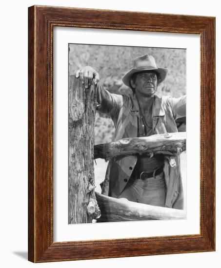 Once Upon a Time in the West, Charles Bronson, 1968-null-Framed Photo