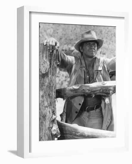 Once Upon a Time in the West, Charles Bronson, 1968-null-Framed Photo