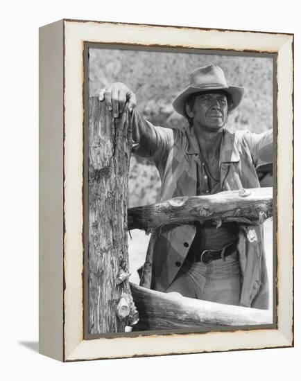 Once Upon a Time in the West, Charles Bronson, 1968-null-Framed Stretched Canvas