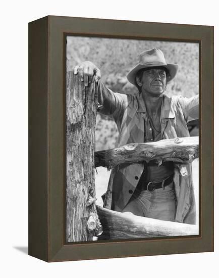 Once Upon a Time in the West, Charles Bronson, 1968-null-Framed Stretched Canvas