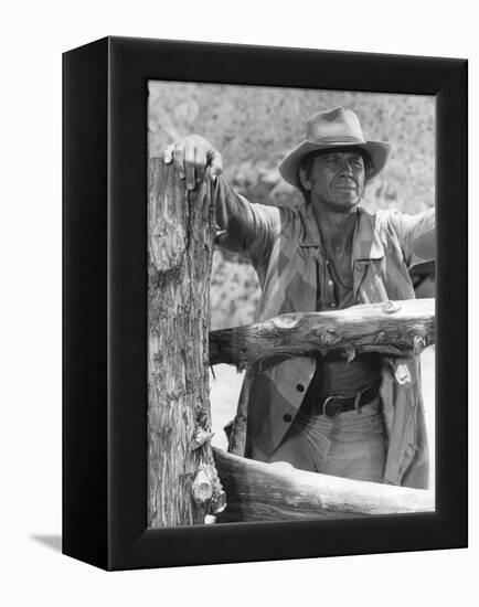 Once Upon a Time in the West, Charles Bronson, 1968-null-Framed Stretched Canvas