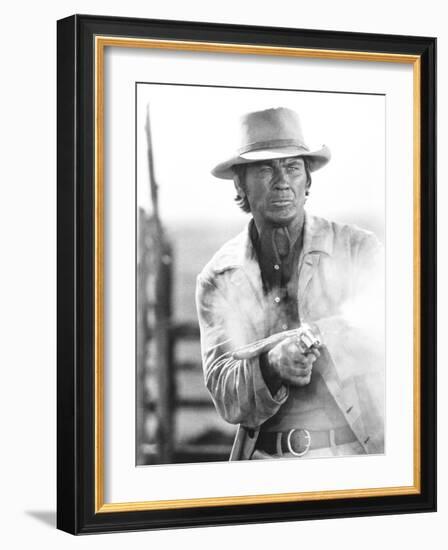 Once Upon a Time in the West, Charles Bronson, 1968-null-Framed Photo