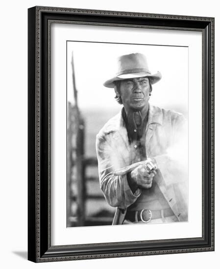 Once Upon a Time in the West, Charles Bronson, 1968-null-Framed Premium Photographic Print