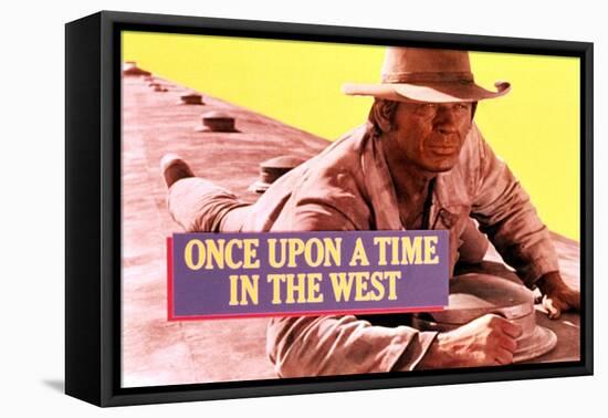 Once Upon a Time in the West, Charles Bronson, 1968-null-Framed Stretched Canvas