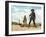 Once Upon A Time In The West, Charles Bronson, Henry Fonda, 1968-null-Framed Photo