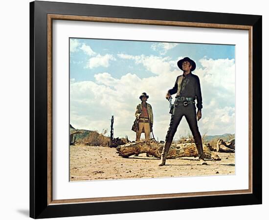 Once Upon A Time In The West, Charles Bronson, Henry Fonda, 1968-null-Framed Photo