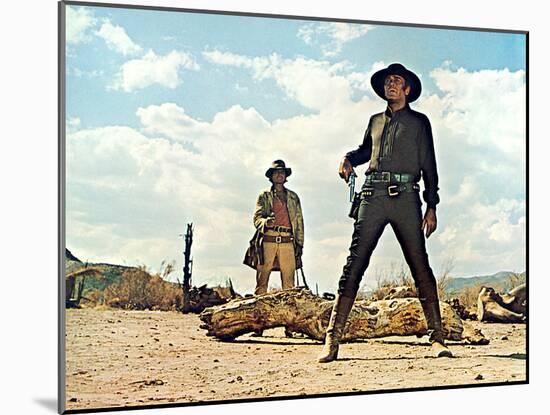 Once Upon A Time In The West, Charles Bronson, Henry Fonda, 1968-null-Mounted Photo