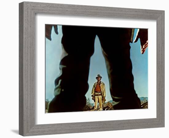 Once Upon A Time In The West, Charles Bronson, Henry Fonda, 1968-null-Framed Photo