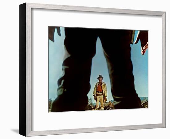 Once Upon A Time In The West, Charles Bronson, Henry Fonda, 1968-null-Framed Photo