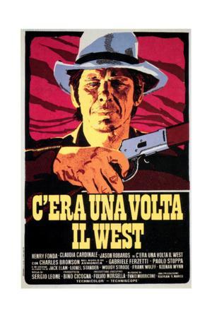 Once upon a time in the west 1968 Sergio Leone western movie poster print 2