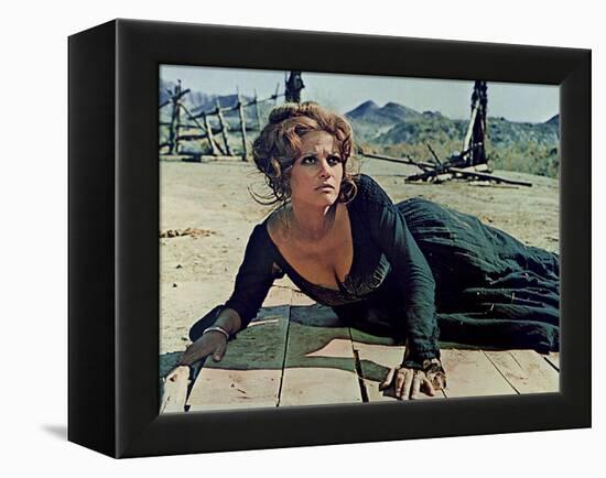 Once Upon A Time In The West, Claudia Cardinale, 1968-null-Framed Stretched Canvas