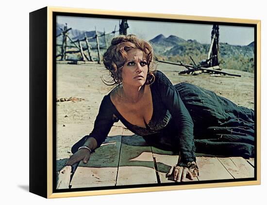 Once Upon A Time In The West, Claudia Cardinale, 1968-null-Framed Stretched Canvas