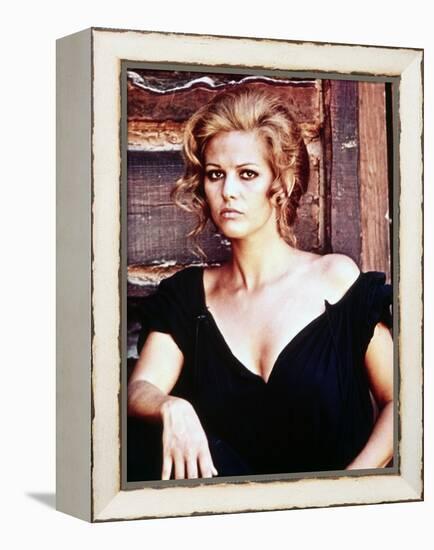 Once Upon a Time in the West, Claudia Cardinale, 1968-null-Framed Stretched Canvas