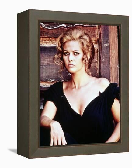 Once Upon a Time in the West, Claudia Cardinale, 1968-null-Framed Stretched Canvas