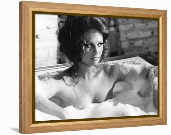 Once Upon a Time in the West, Claudia Cardinale, 1968-null-Framed Stretched Canvas