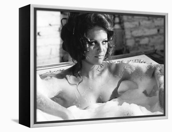 Once Upon a Time in the West, Claudia Cardinale, 1968-null-Framed Stretched Canvas