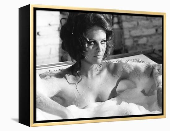 Once Upon a Time in the West, Claudia Cardinale, 1968-null-Framed Stretched Canvas